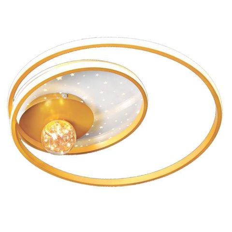 Đèn Mâm Ốp Trần Tròn Ø500*H200, Led 3 Màu Ánh Sáng NC 599B