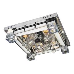 Đèn Ốp Trần Led Vuông 500*H150, Remote NC 80175 LED