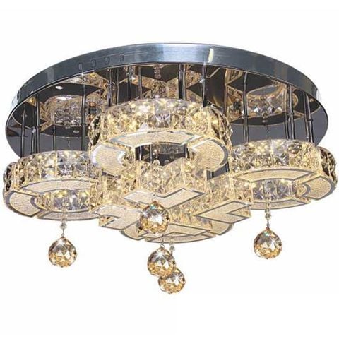 Đèn Ốp Trần Led Tròn Ø600*H300, Remote NC 7052B LED