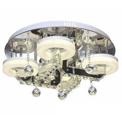 Đèn Ốp Trần Led Tròn Ø500*H200, Remote NC 80107C LED