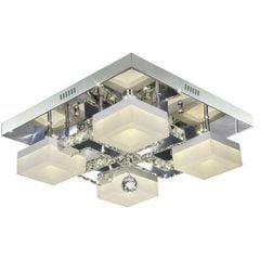 Đèn Ốp Trần Led Vuông 450*H200, Remote NC 80115A LED