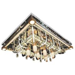 Đèn Ốp Trần Led Vuông L1100*W800*H300, Remote NC 80207 LED