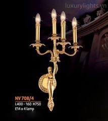 Đèn vách đồng NV 708/4