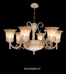 Đèn chùm đồng NC 8217/6