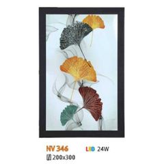 Đèn Vách Tranh Chữ Nhật Led 24W Ø200 x 300 NV 346