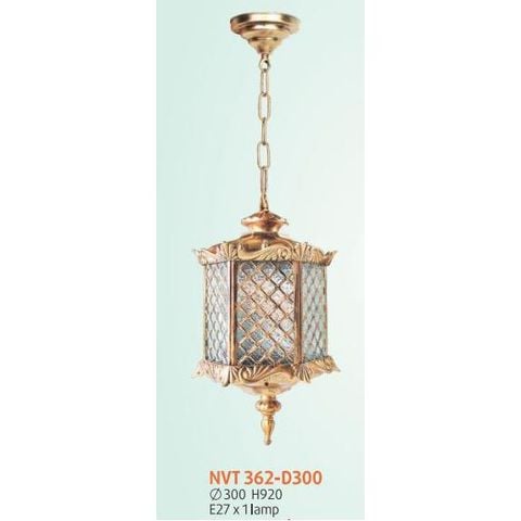 Đèn Treo Ngoài Trời Ø300*H920 - E27*1 Lamp NVT 362-D300