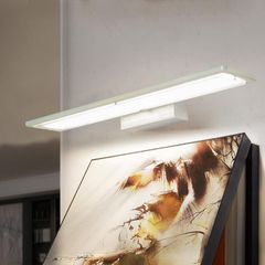 Đèn Rọi Tranh Vỏ Bạc L580*H150 - LED 3 CĐ Size M RTA80/M Bạc