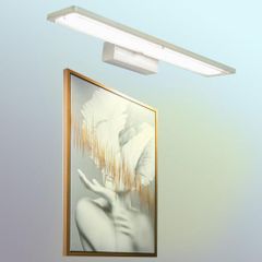 Đèn Rọi Tranh Vỏ Bạc L580*H150 - LED 3 CĐ Size S RTA80/S BẠC