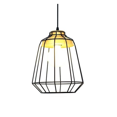 Đèn Thả Cafe Lồng Kim Loại Đơn Giản TCF27B