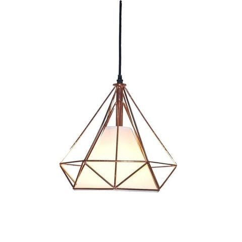 Đèn Thả Cafe Đơn Trang Nhã Retro Xi Hồng E-27 -TCF22