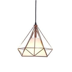 Đèn Thả Cafe Đơn Trang Nhã Retro Xi Hồng E-27 -TCF22