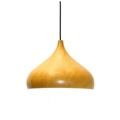 Đèn Thả Gỗ Màu Nâu Vàng Óng Ánh TCF34