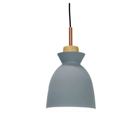 Đèn Thả Cafe Xám Xanh Dài E27-TCF07B