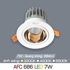 Đèn downlight led 686 7W