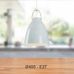 Đèn Thả Bàn Ăn Xanh Nhạt Đơn Giản Ø400 - E27-TE-085