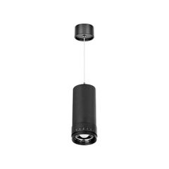 Đèn Treo Ø60*H152-COB 10W, Ánh Sáng Trắng & Vàng, Vỏ Đen TE-334