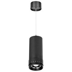 Đèn Treo Ø85*H203-COB 30W, Ánh Sáng Trắng & Vàng, Vỏ Đen TE-336