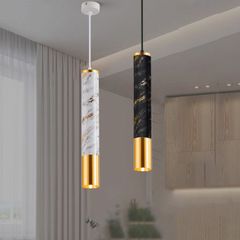 Đèn Thả Quầy Hình Ống Trụ Miệng Vàng THCN 128-21