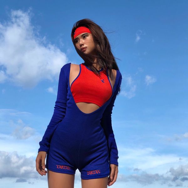 A95 SET ( CROPTOP - JUMSUIT)