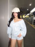  BLISS SET (TOP & SHORTS) / (TOP & LONG PANTS) 