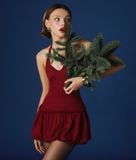  WINE DRESS 
