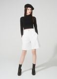  QUẦN SHORT DÀI MONO TRẮNG 