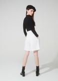  ÁO THUN CỔ LỌ PANLY ĐEN 