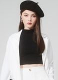 ÁO THUN CỔ LỌ PANLY ĐEN 