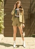  ÁO KHOÁC BLAZER XANH RÊU 
