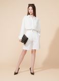  ÁO SƠMI DÁNG RỘNG MAZY TRẮNG 