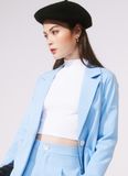  ÁO THUN CỔ LỌ PANLY TRẮNG 