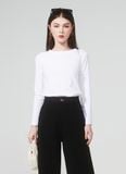  ÁO THUN TAY DÀI WITY TRẮNG 