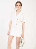 ÁO VEST OASIS TRẮNG 