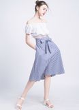  ÁO TAY PHỒNG TRẮNG 