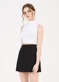  ÁO THUN CỔ LỌ JOYLY TRẮNG 