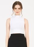  ÁO THUN CỔ LỌ JOYLY TRẮNG 