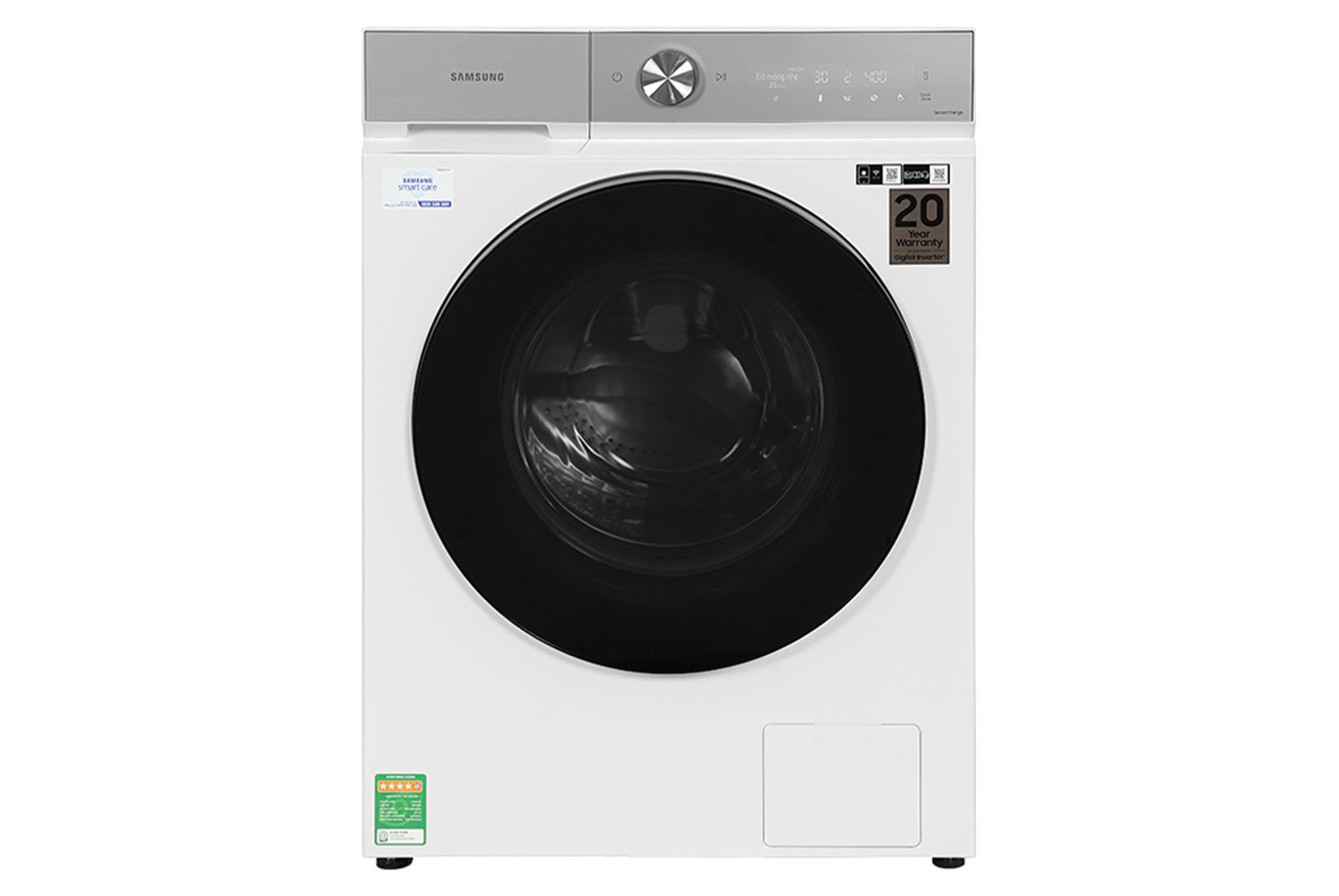 Máy giặt sấy Samsung Inverter giặt 12 kg sấy 8 kg WD12BB944DGHSV