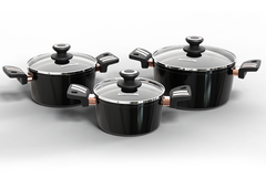 Bộ nồi chống dính Ultra Titanium Sunhouse ST2210B