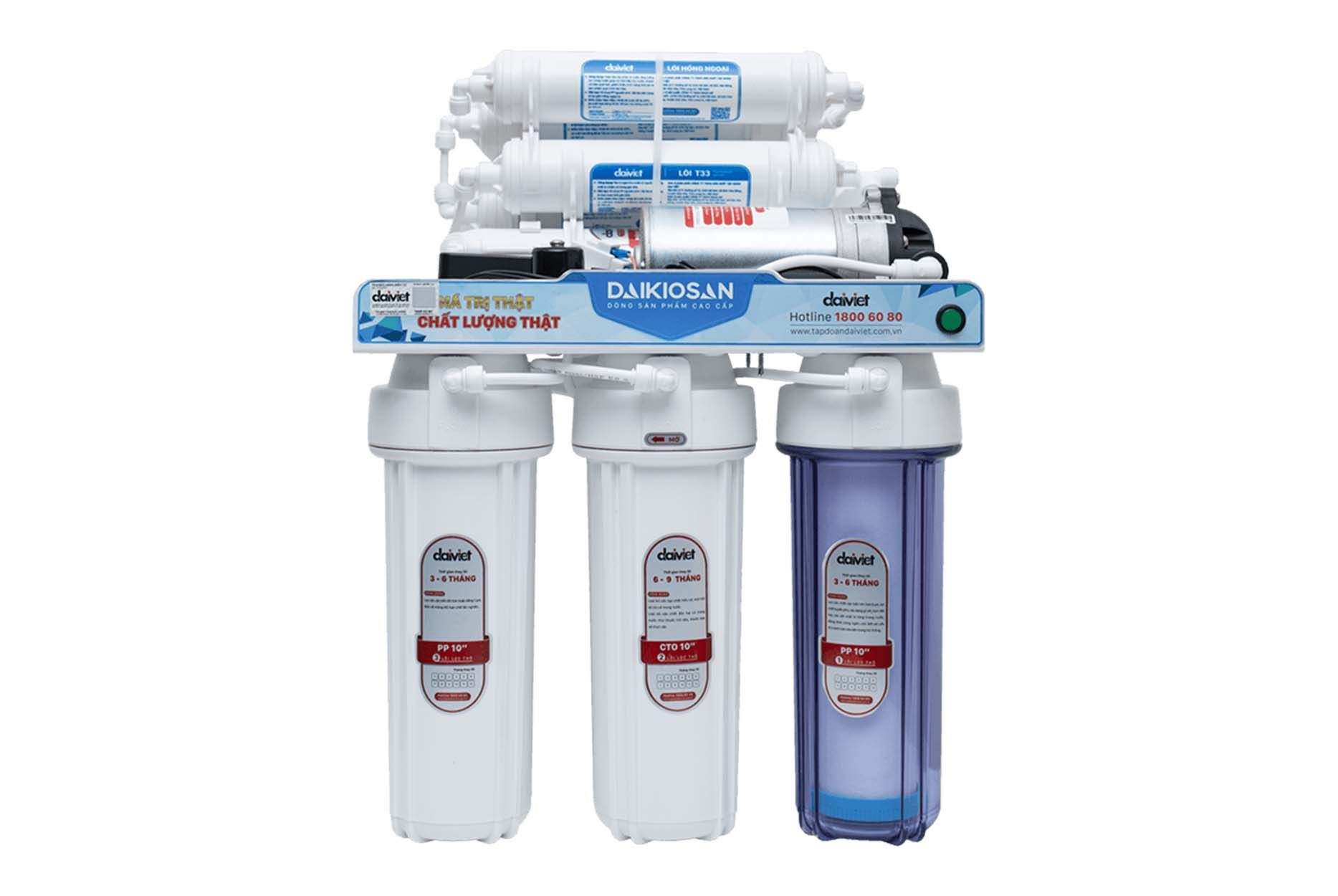 Máy lọc nước RO không vỏ tủ Daikiosan DSW 34009D