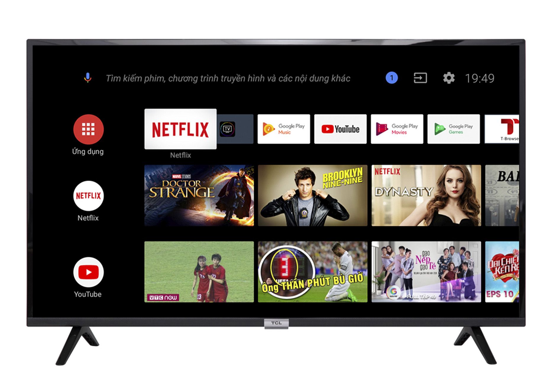 Android Tivi TCL 40 inch L40S6500