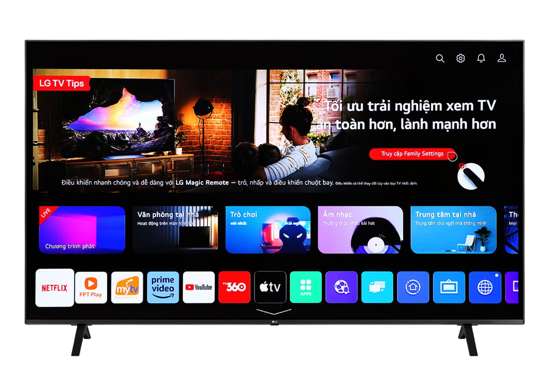 Smart Tivi LG 4K 65 inch 65UR7550PSC