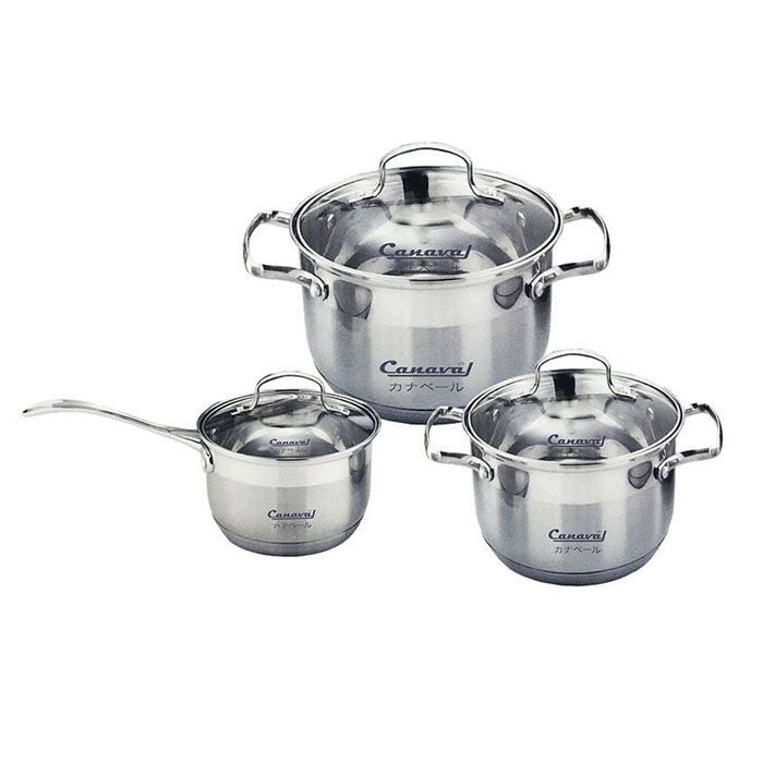 Bộ nồi Canaval 3 món Model CA 239