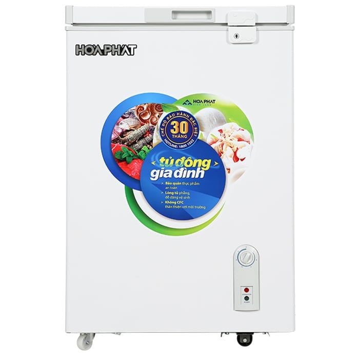 Tủ đông Hòa Phát 107 lít HCF106S1Đ1