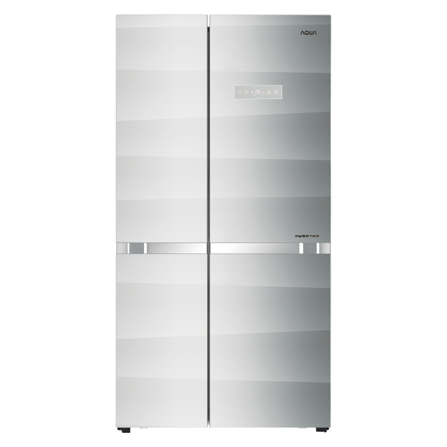 Tủ lạnh Side by Side AQUA AQR IG585AS (GS) 565 lít/ 518Lít Inverter