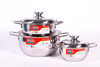 Bộ nồi inox 3 đáy Sunhouse SH335