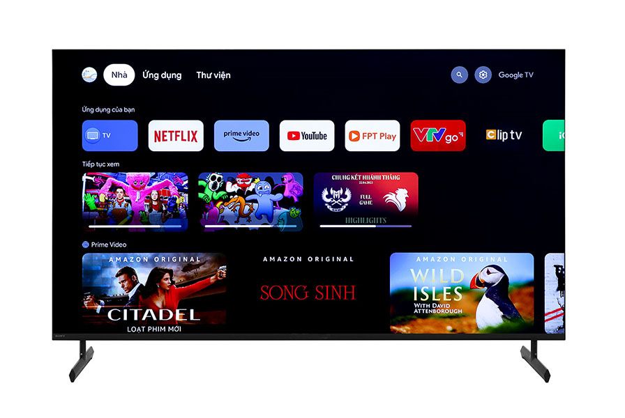 Google Tivi Sony 4K 55 inch KD 55X85L