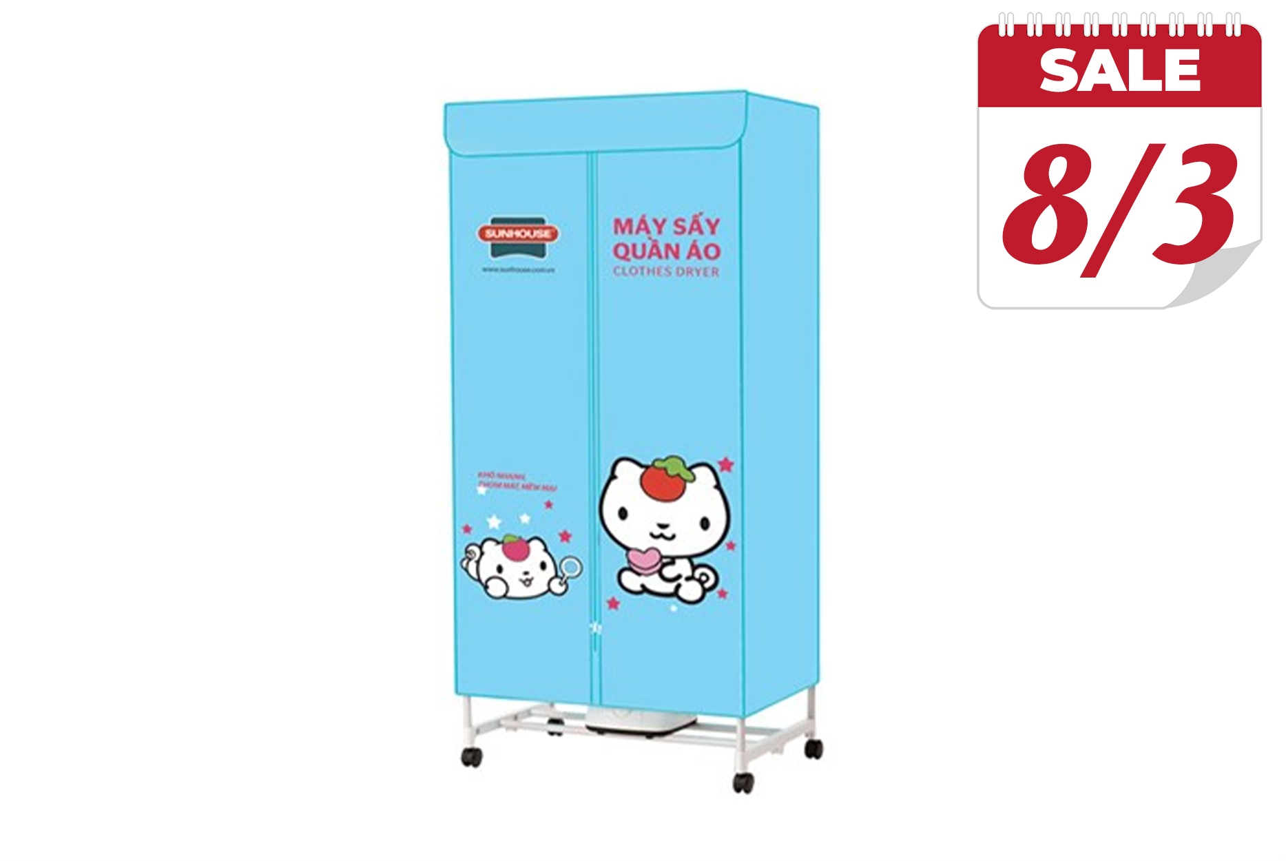 Tủ sấy quần áo Sunhouse SHD2702
