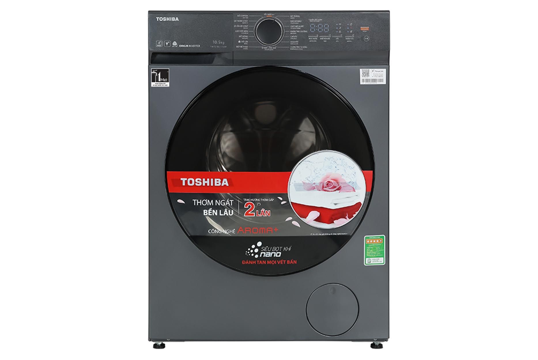 Máy giặt Toshiba Inverter 10.5 kg TW T21BU115UWV(MG) - T21BU115UWV MG