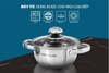 Bộ nồi inox 3 đáy Sunhouse SH334