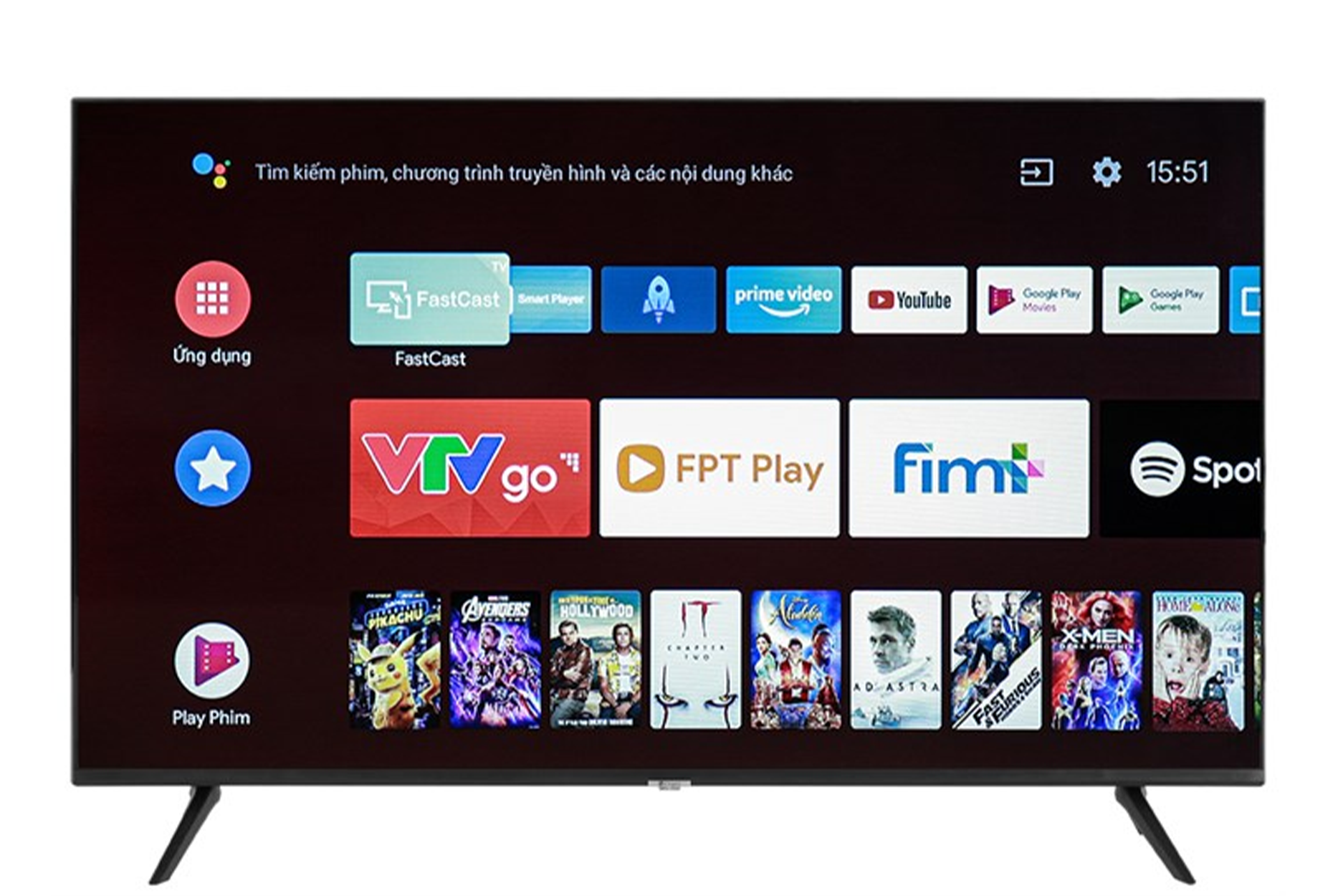 Smart Tivi Casper A Series 4K 55 inch 55UGA610